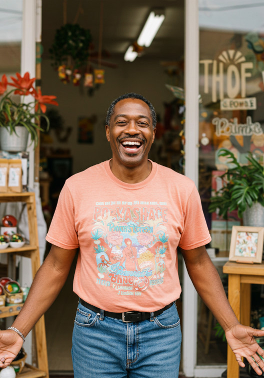e-commerce business owner that is happy